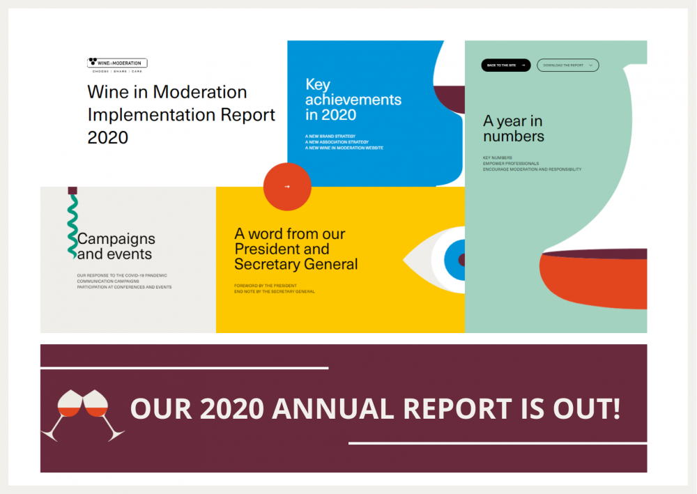 Wine in Moderation launches its 2020 Annual Report!