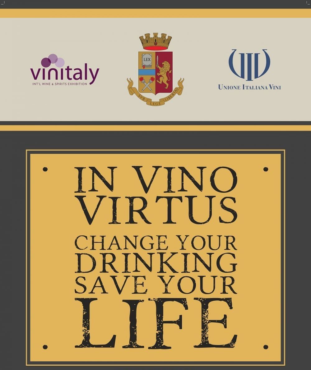 In Vino Virtus: ritorna al Vinitaly la campagna di Unione Italiana Vini in collaborazione con la polizia di stato