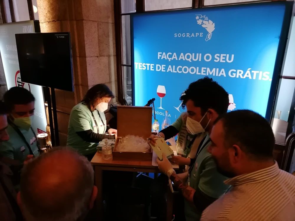  Sogrape offers breathalyser tests @Essência do Vinho