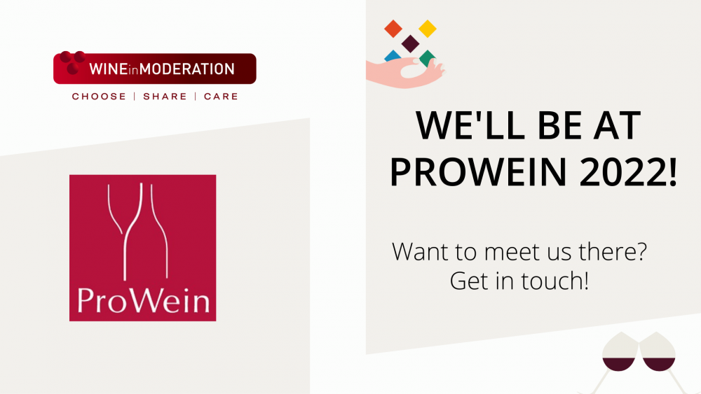 Wine in Moderation at Prowein 2022