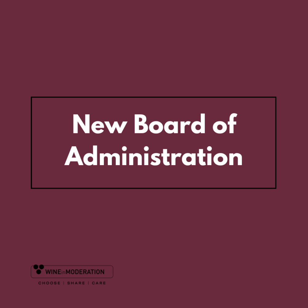 New Board of Administration for Wine in Moderation