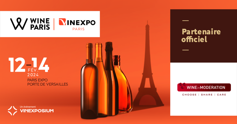 Wine Paris & Vinexpo Paris welcomes Wine in Moderation with a stand for the first time