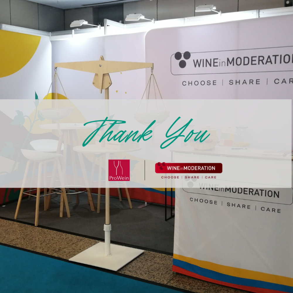 ProWein, another successful edition for Wine in Moderation