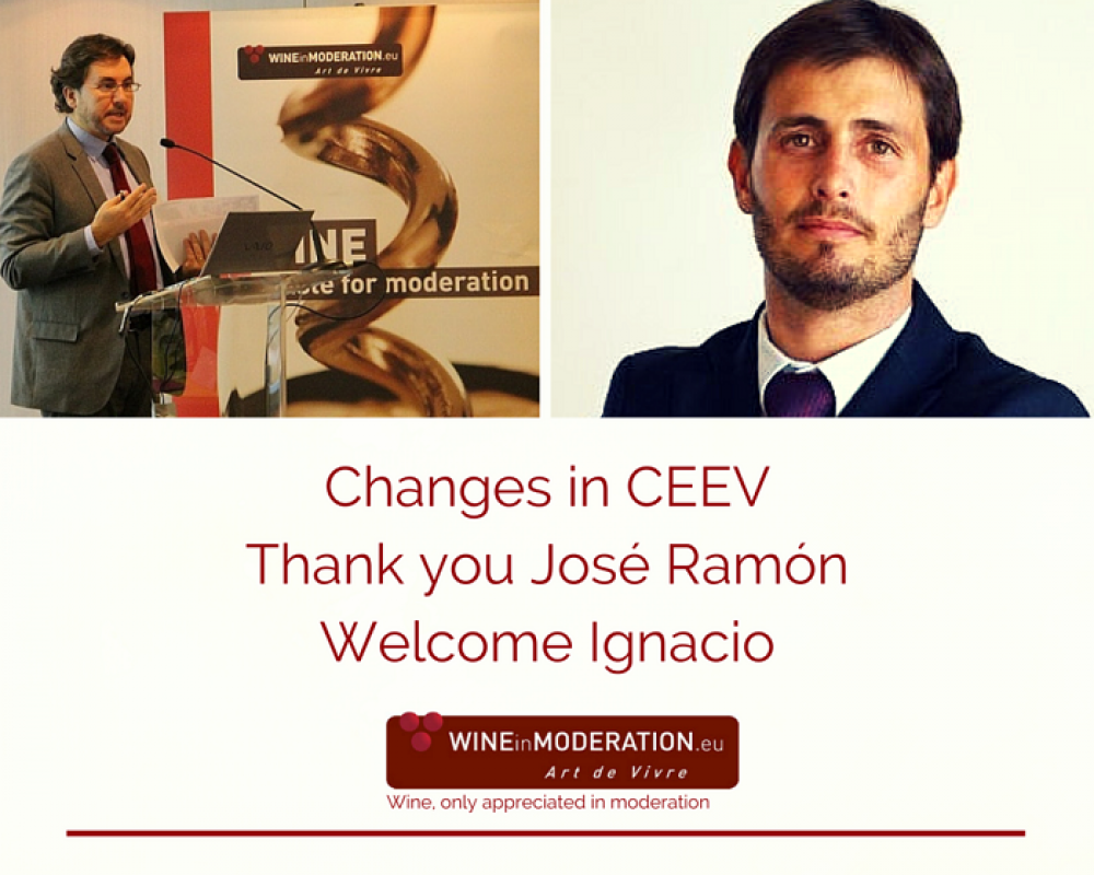 Changes in CEEV, Thank you José Ramón – Welcome Ignacio