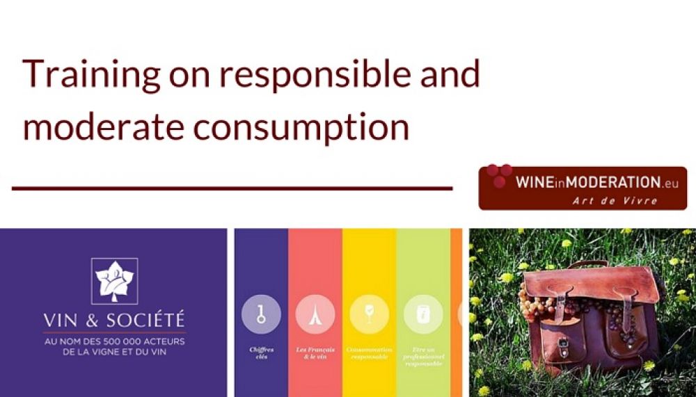 Training on responsible and moderate consumption