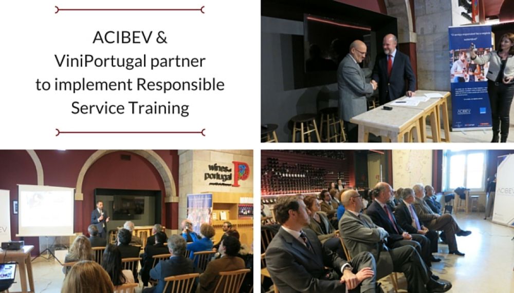 ACIBEV and ViniPortugal partner to implement Responsible Service Training