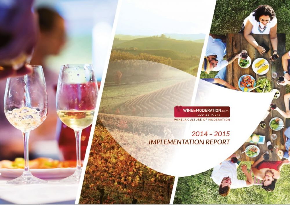 The Wine in Moderation Implementation Report 2014-2015 is now available online