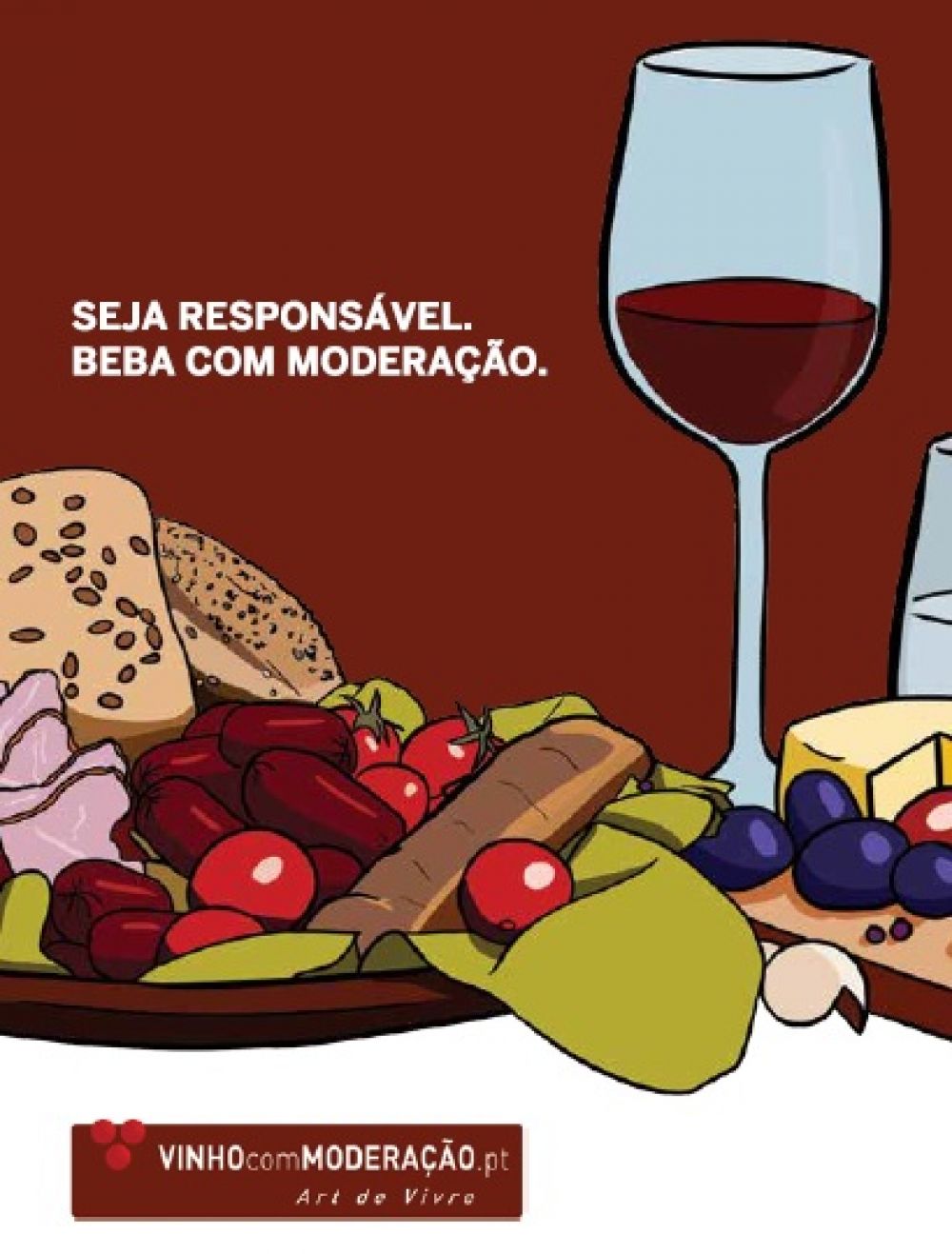 Comic books to explain how wine is best enjoyed in moderation