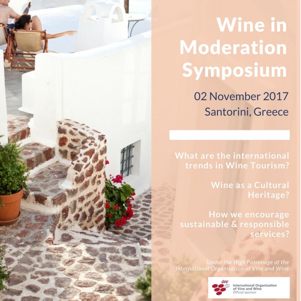 Wine in Moderation Symposium “Responsible Wine Tourism for a Sustainable Wine Culture”