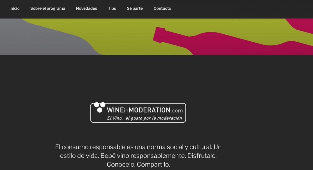 Argentina: new national Wine in Moderation website and participation at the ALMAlbec food and wine festival